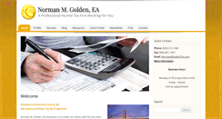 Desktop Screenshot of goldentax.com